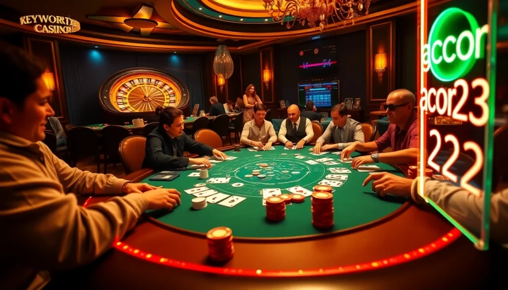 Experience the thrill of gacor123 at a high-stakes poker table surrounded by intense players.